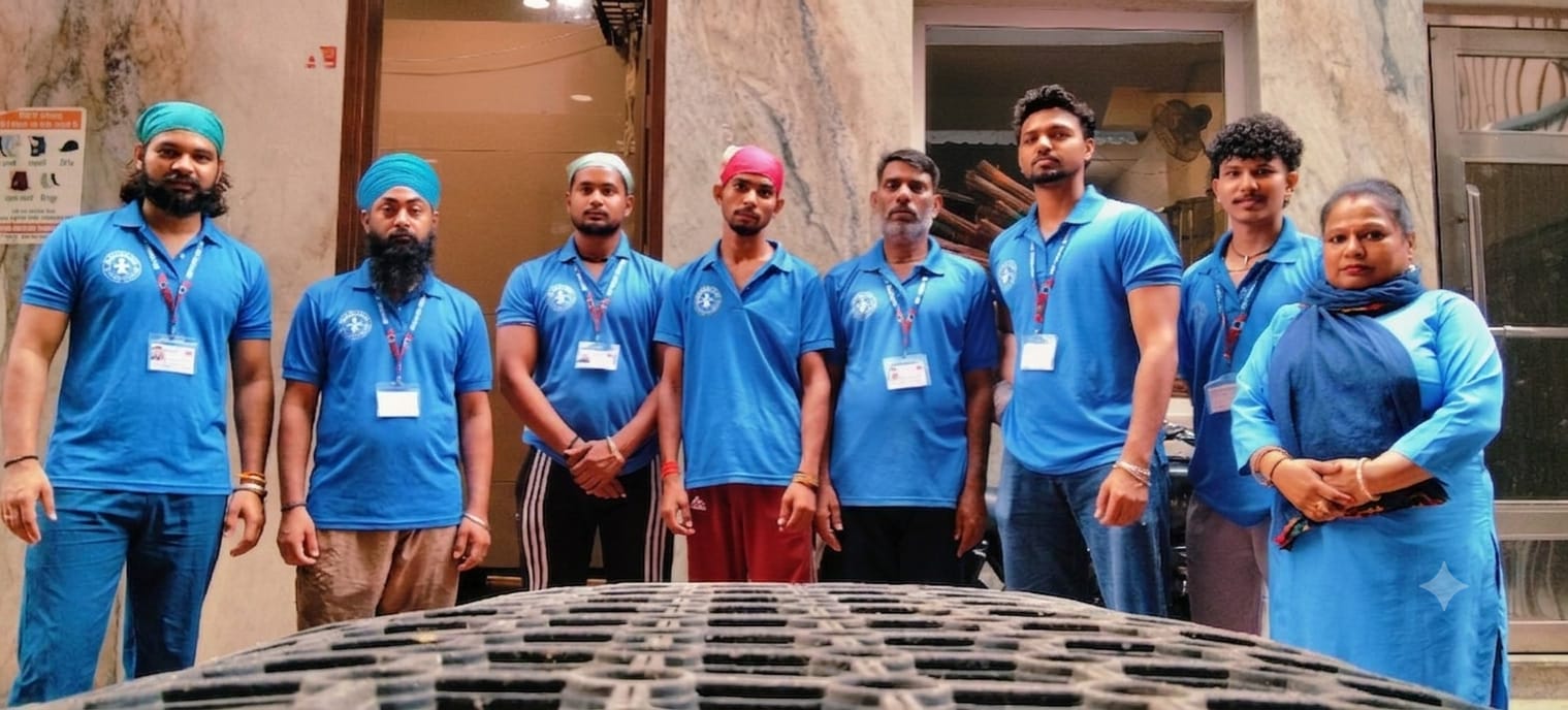 The Reliance Security Services team on duty